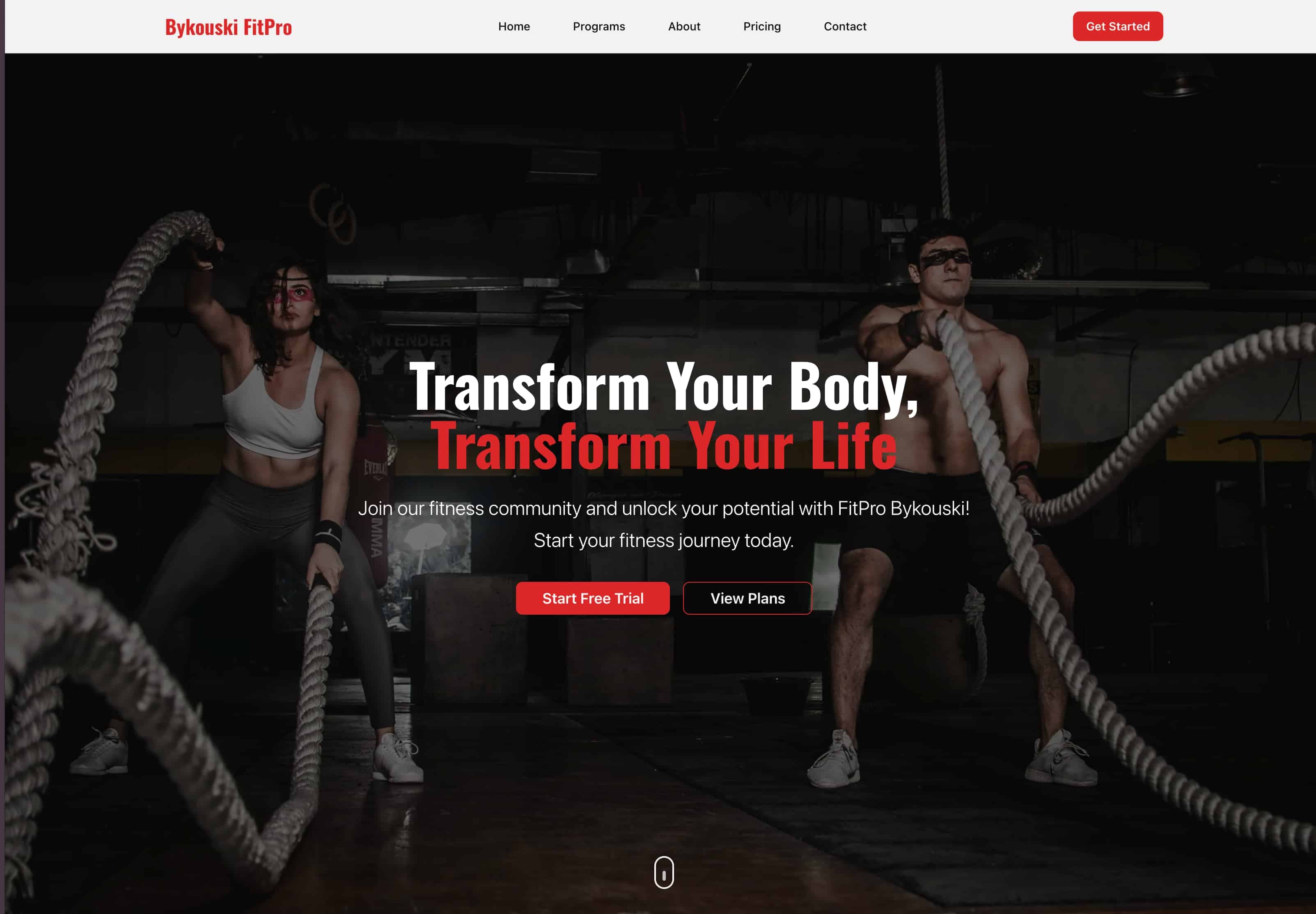 Aplikace FitPro pro sledování fitness cílů